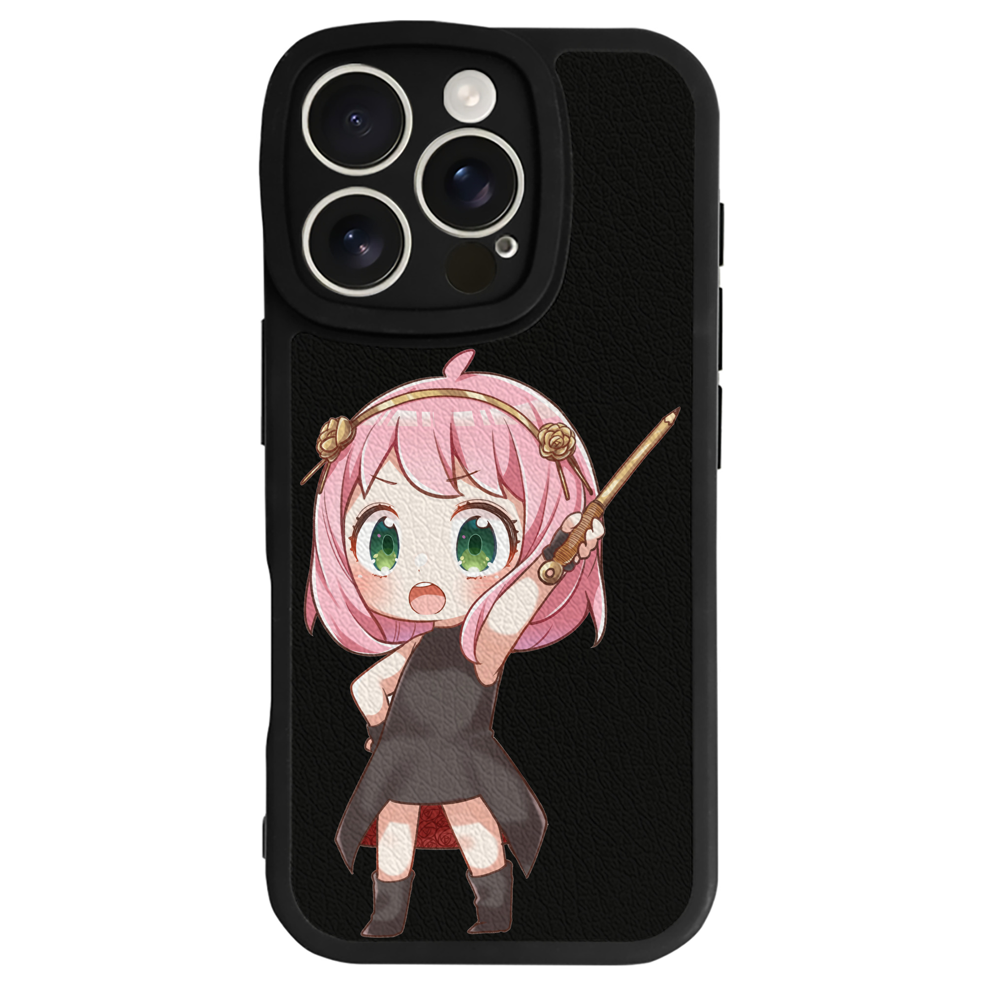 （画像用） SPY×FAMILY间谍家家酒 【iPhone 16シリーズ対応】シリコンスマホケース（レザー調） 材質：シリコン